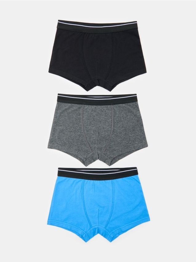 Sinsay - Boxeri din bumbac 3 pack - multicolor