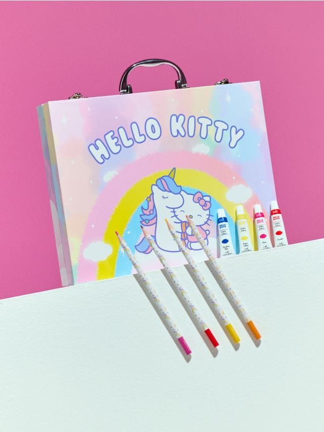 Set creativo in valigetta Hello Kitty 54 pack - multicolor