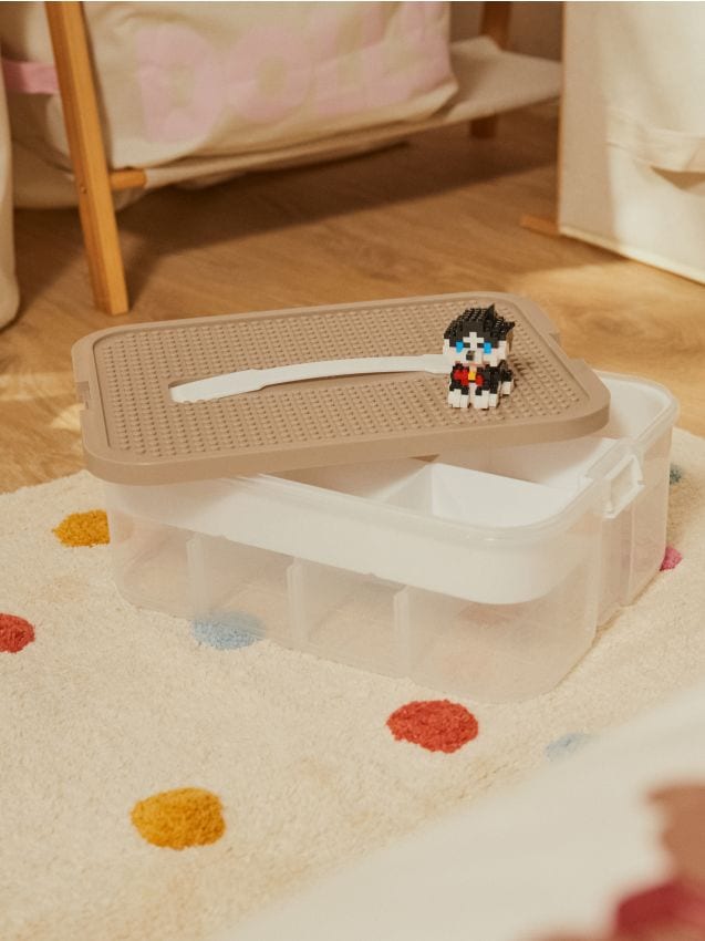 Sinsay - Cutie de depozitare cu capac - bej