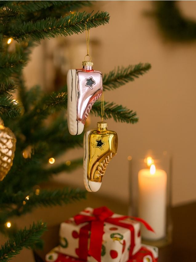 Sinsay - Sklenené gule v tvare tenisiek 2 pack - viacfarebná