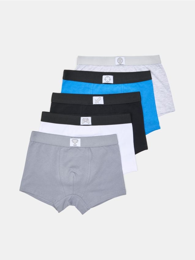 Sinsay - Boxeri din bumbac, set de 5 - multicolor