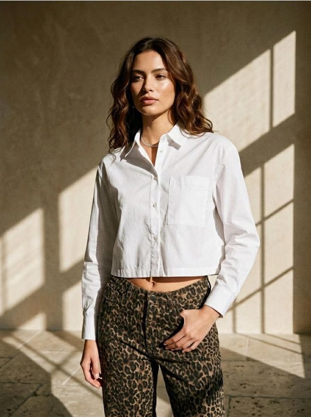 Sinsay - Cămașă - alb