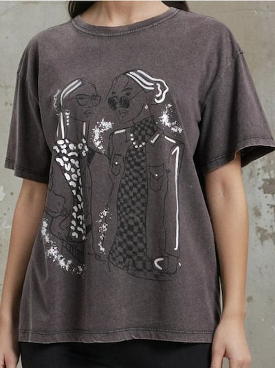 T-shirt mit Aufdruck