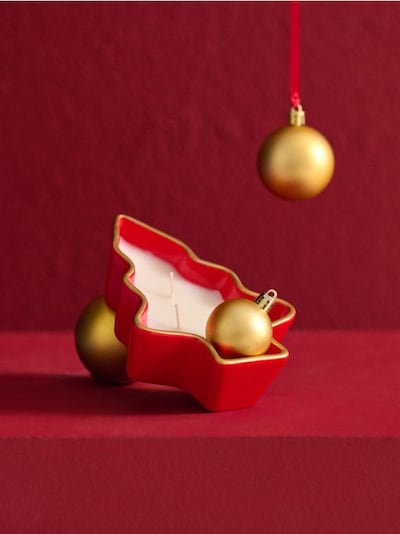 Lõhnaküünal piduliku motiiviga Sugar Pine