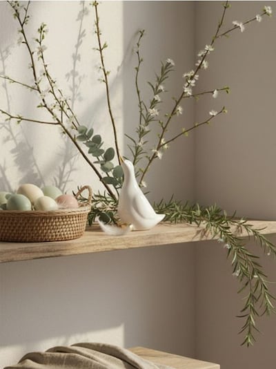 Keramička figurica guske