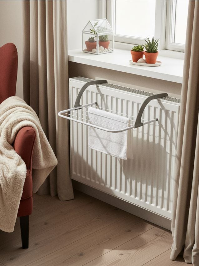 Sinsay - Závesný sušiak na bielizeň - svetlošedá