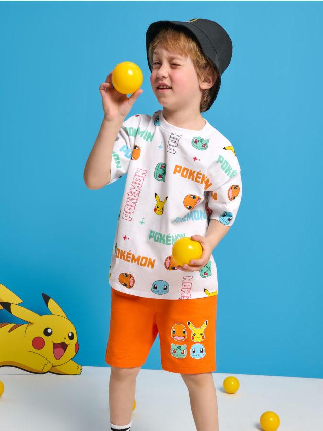 Set aus T-Shirt und Shorts Pokémon - SINSAY