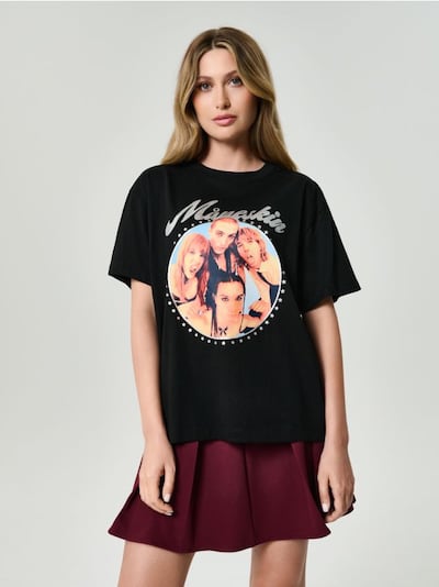 Majica sa printom Måneskin