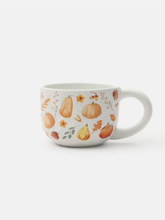 Sinsay - Cană cu motiv de toamnă - multicolor
