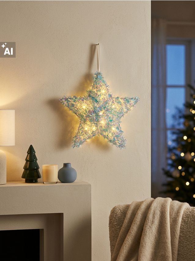 Sinsay - Ziemassvētku LED sienas dekorācija