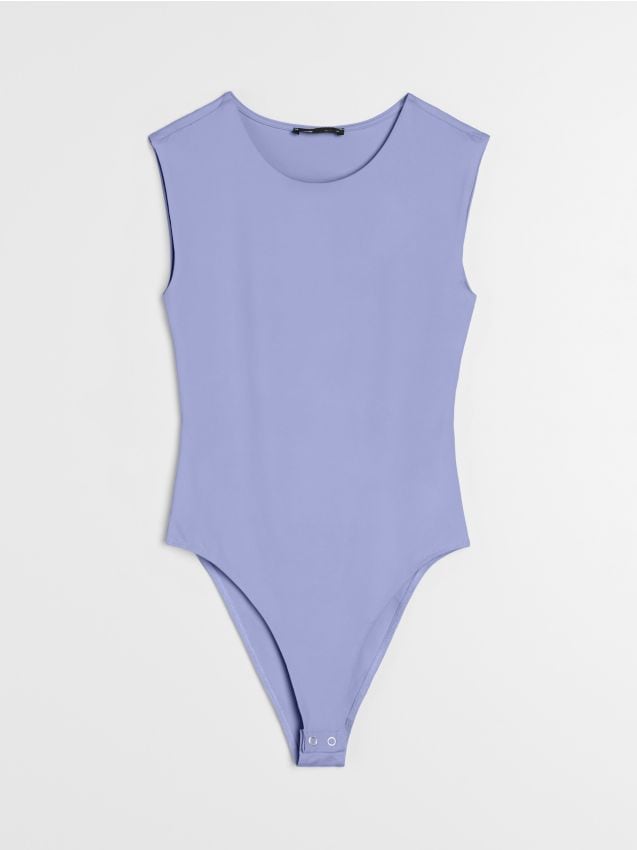 Sinsay - Body bez rękawów - niebieski