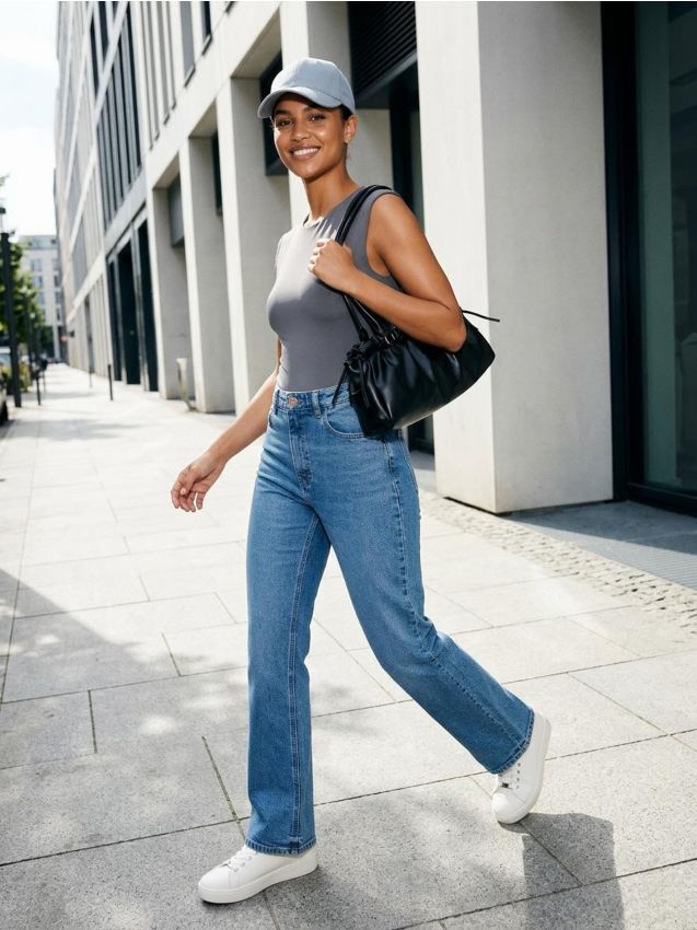 Sinsay - Body fără mânecă - gri-neutru