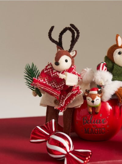 Різдвяна прикраса у формі оленя