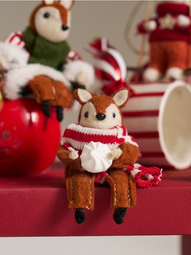 Sinsay - Závesná vianočná dekorácia - hnedá