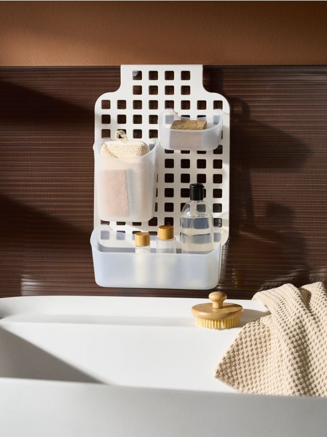 Sinsay - Organizator de duș suspendat - alb