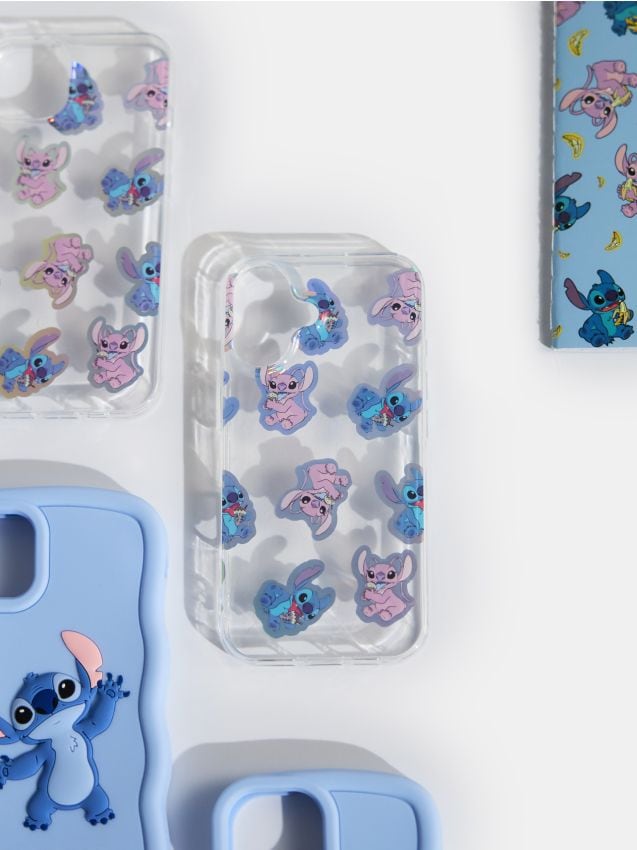 Sinsay - Husă pentru iPhone 16 cu efect holografic Stitch - multicolor