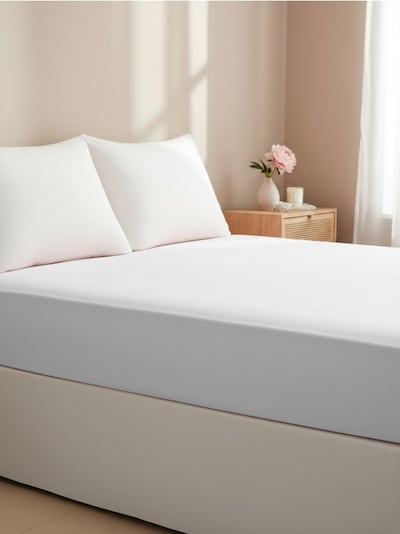 Bawełniane prześcieradło z gumką 140x200