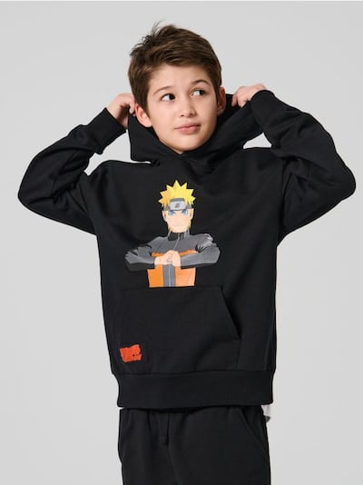 Hoodie s printom Naruto