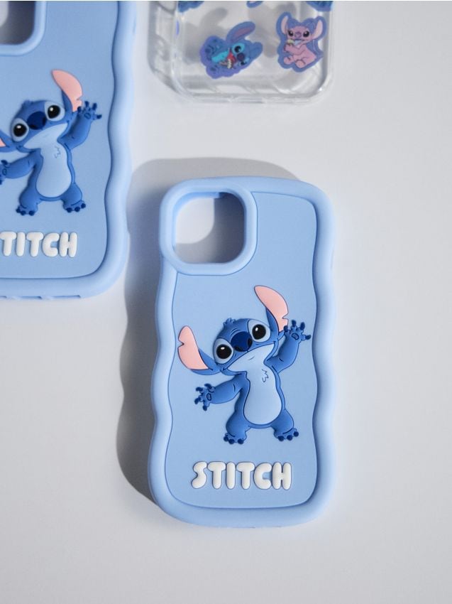 Sinsay - Husă pentru iPhone 11/XR Stitch - light blue