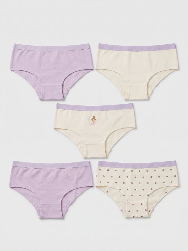 Sinsay - Chiloți din bumbac set 5 - multicolor