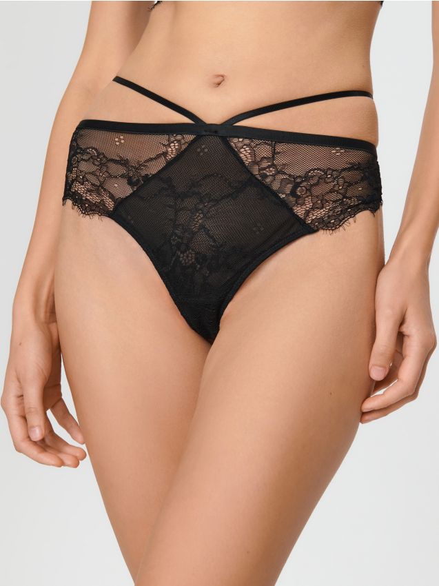 Knickers with lace Color black - SINSAY - 6007U-99X