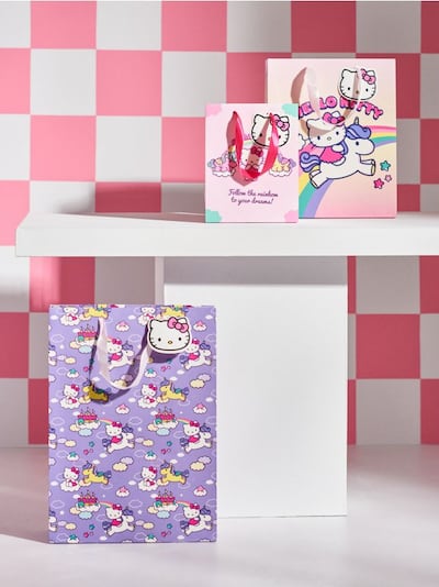 Dāvanu maisiņi, iepakojumā 3 gab. Hello Kitty
