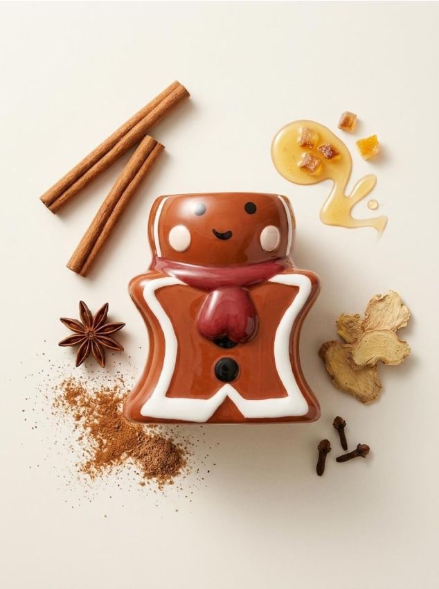 Sinsay - Lumânare în formă de om de turtă dulce - multicolor