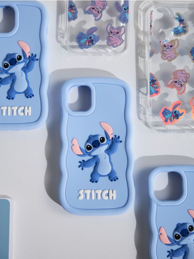 Sinsay - Husă pentru iPhone 13/14 Stitch - light blue