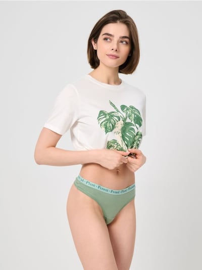 Majtki stringi 3 pack