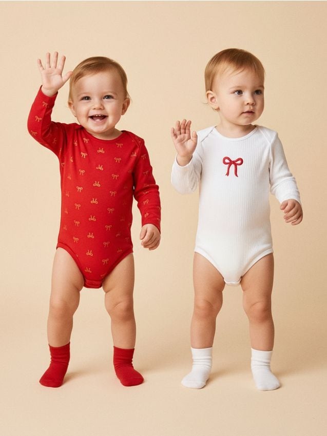 Sinsay - Súprava 2 body - biela