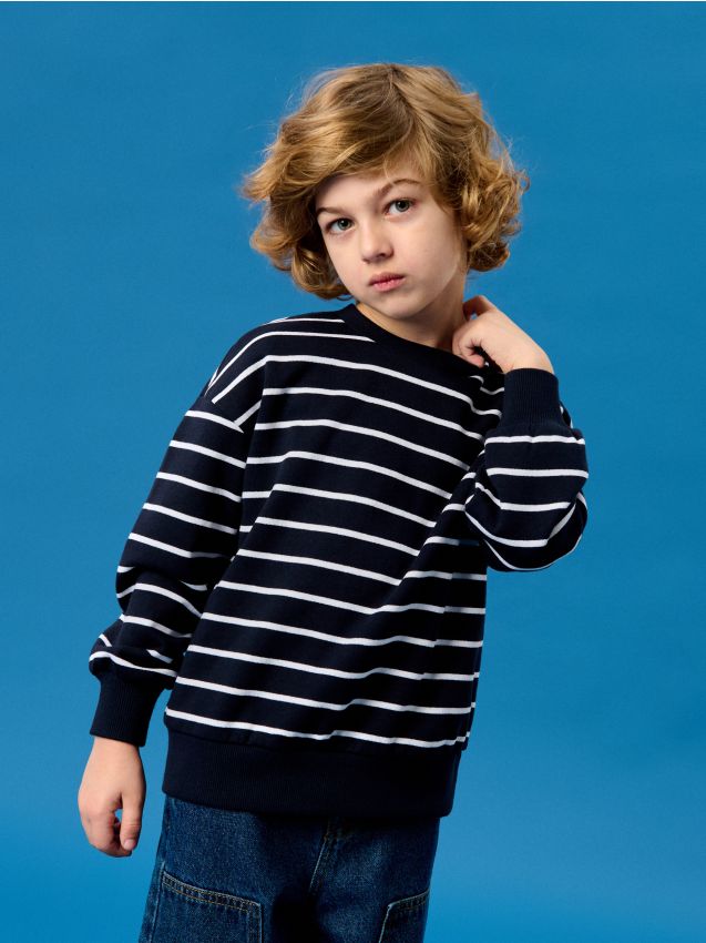 Sinsay - Bluză sport cu dungi - multicolor