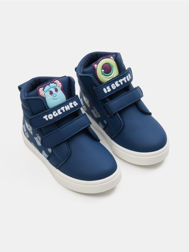 Sinsay - Tenisi cu elemente 3D Monsters University - bleumarin