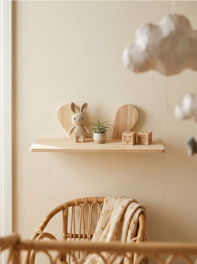 Sinsay - Raft de perete cu urechi - bej