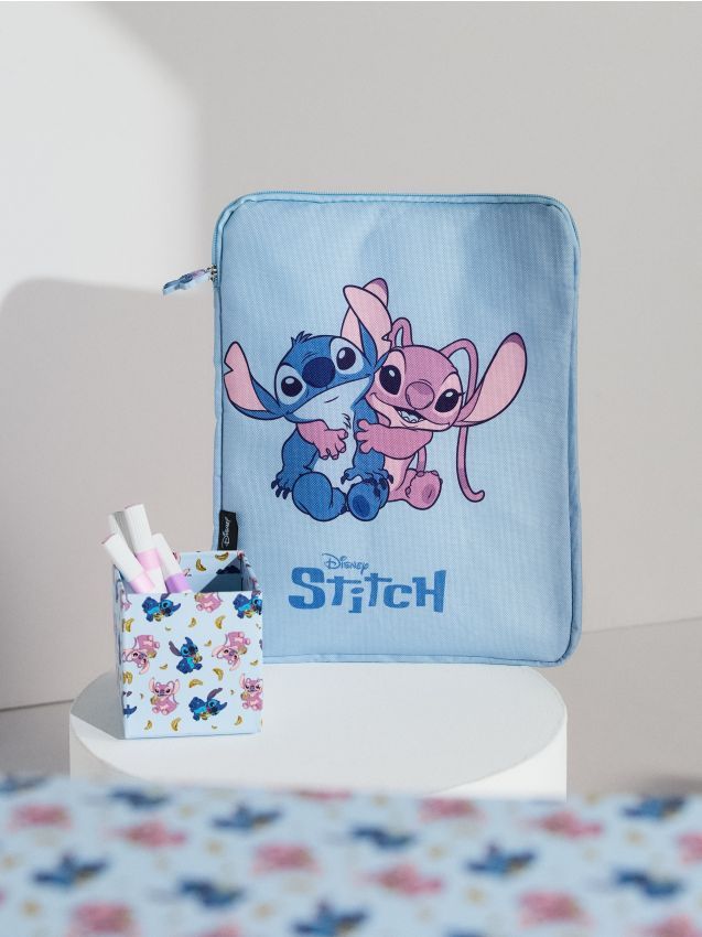 Sinsay - Husă pentru tabletă Lilo & Stitch - light blue
