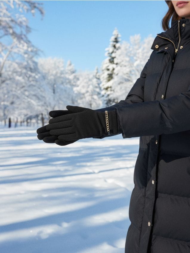 Sinsay - Rukavice - čierna