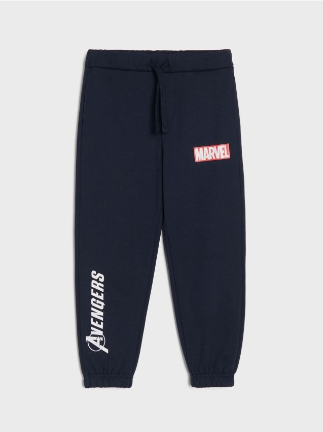 Sinsay - Tepláky Marvel - tmavomodrá