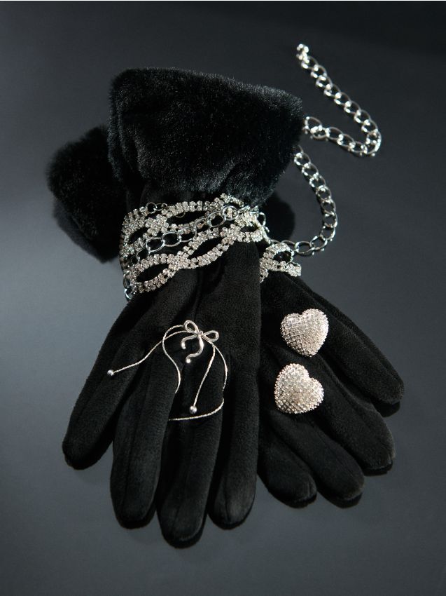 Sinsay - Rukavice - čierna