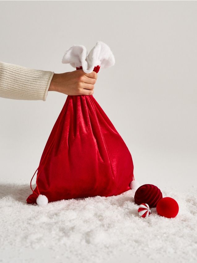 Sinsay - Darčeková taška - bordová