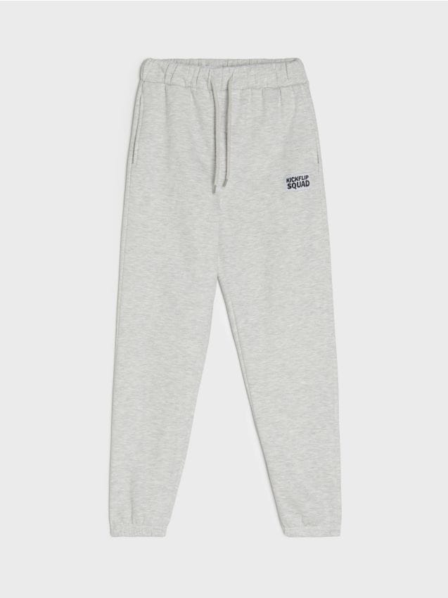 Sinsay - Voľné nohavice - svetlošedá