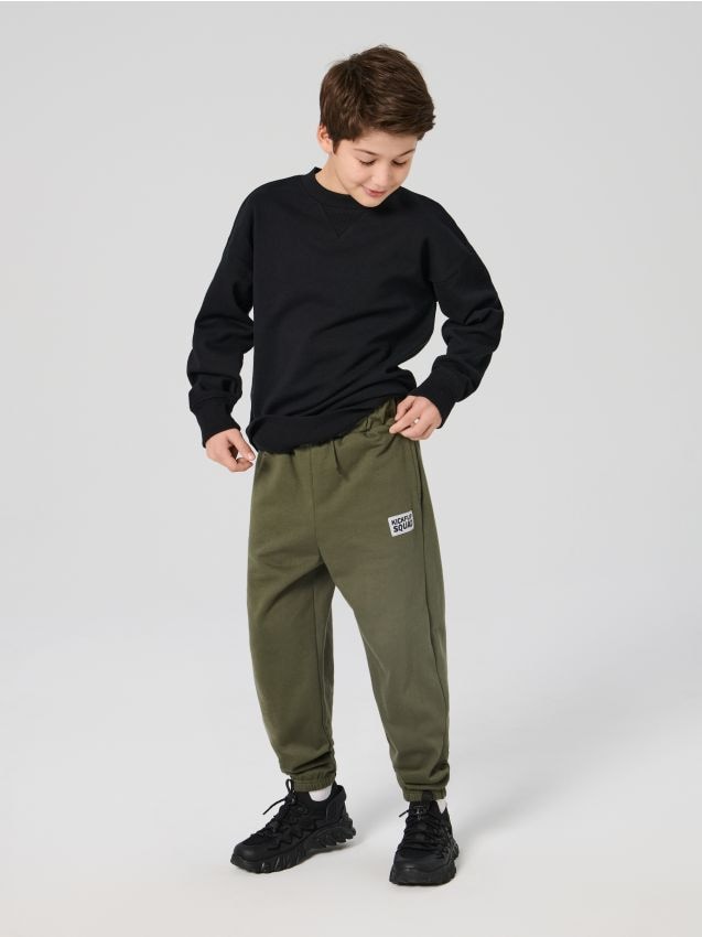 Sinsay - Voľné nohavice - zelená