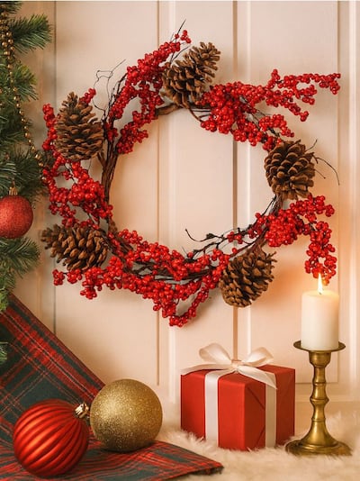Coroană decorativă de Crăciun