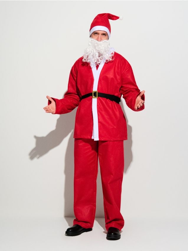 Sinsay - Kostým svätého Mikuláša - červená