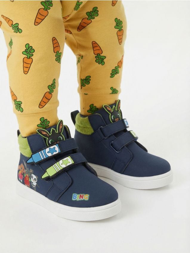 Sinsay - Tenși înalți cu aplicație 3D Bing - bleumarin