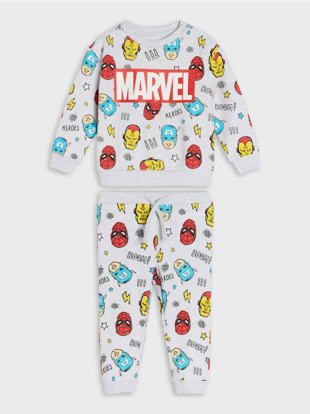 Completo in felpa Marvel - SINSAY