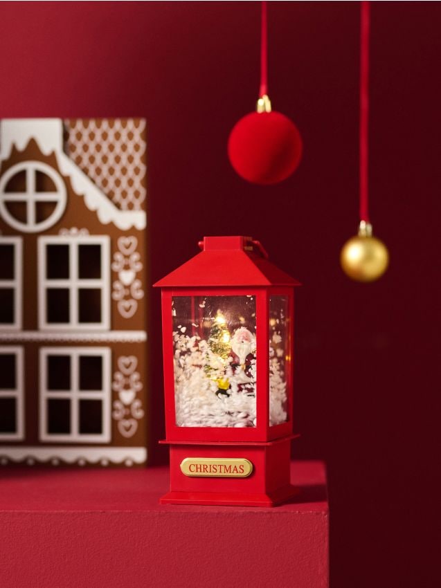 Sinsay - Vianočná LED lampa - červená