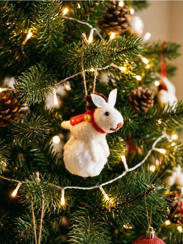 Sinsay - Decorațiune de Crăciun în formă de ren - alb