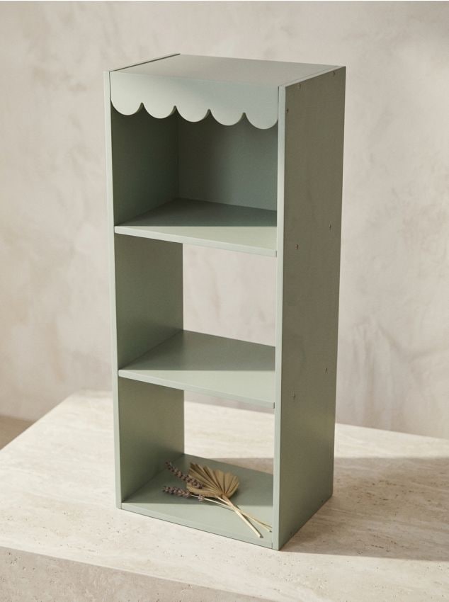 Sinsay - Raft de sine stătător cu nișă decorativă - verde-închis