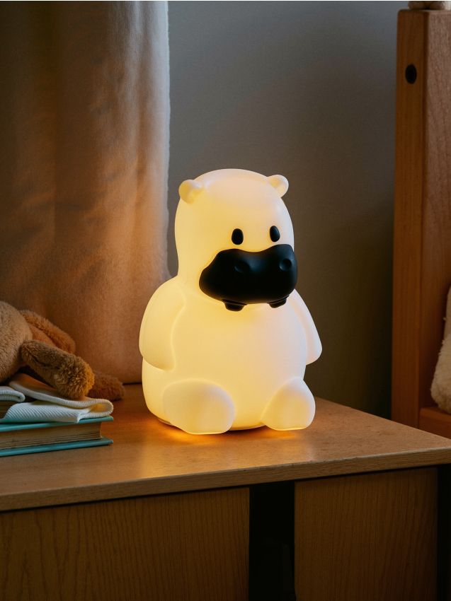 Sinsay - Lumină de noapte pentru copii în formă de hipopotam - alb