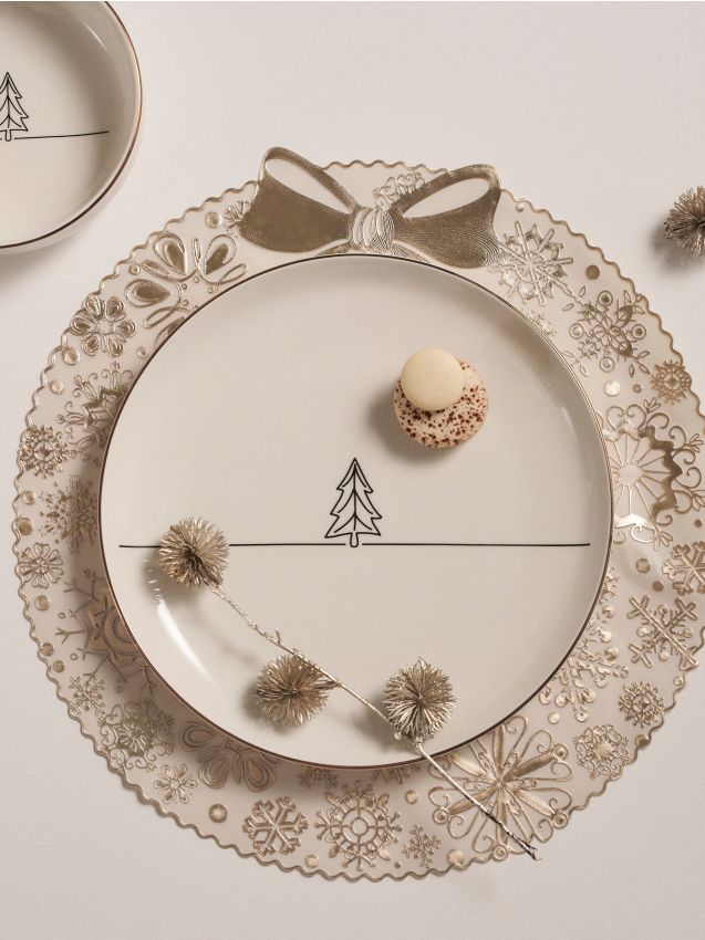 Sinsay - Tanier s vianočným motívom - biela