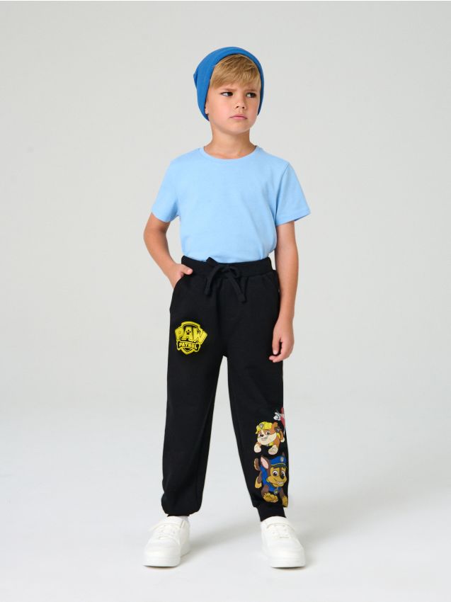 Sinsay - Spodnie dresowe PAW Patrol - czarny